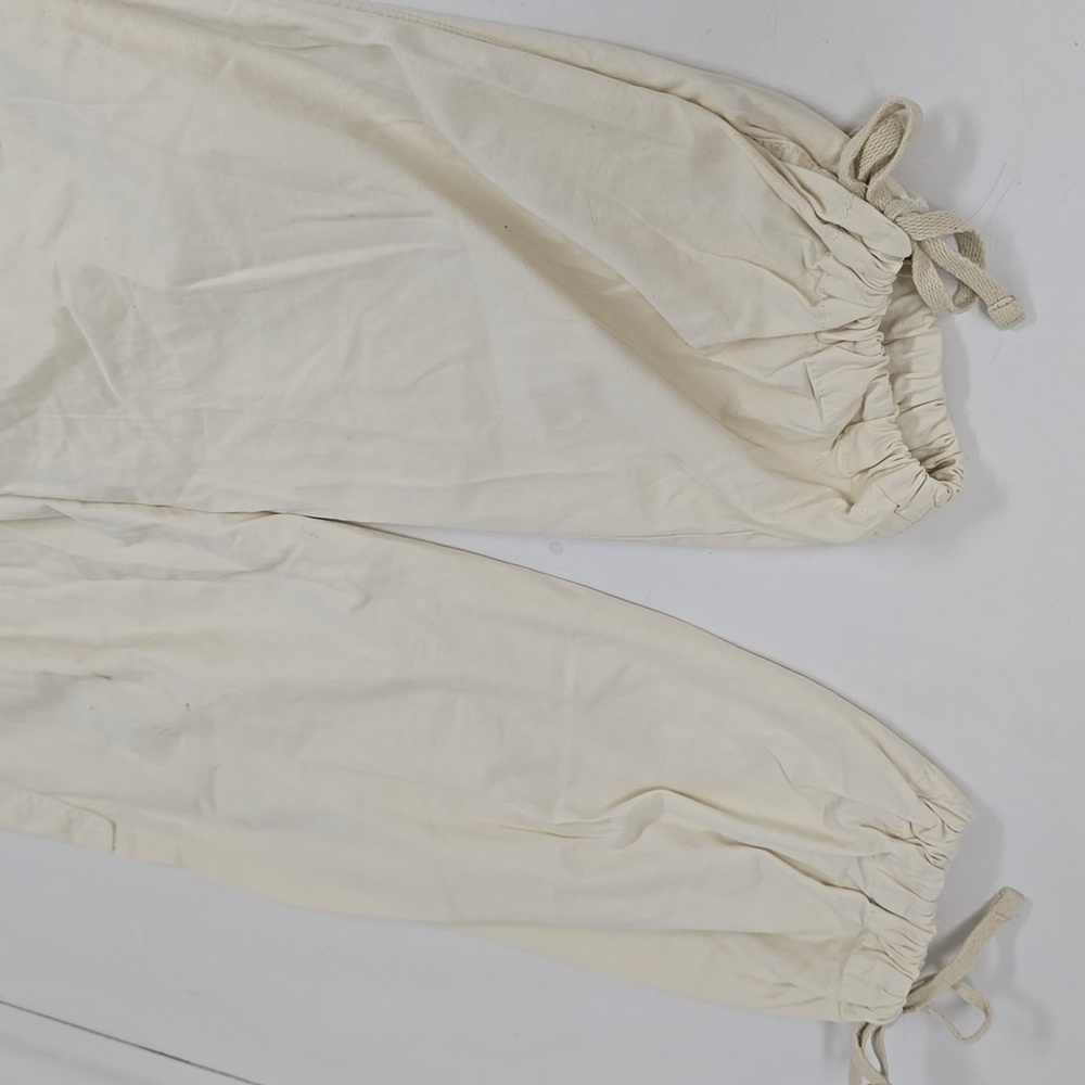 Jaded London Pants Mens S Beige Baggy Utility Cargo Parachute Paratrooper - Picture 11 of 11